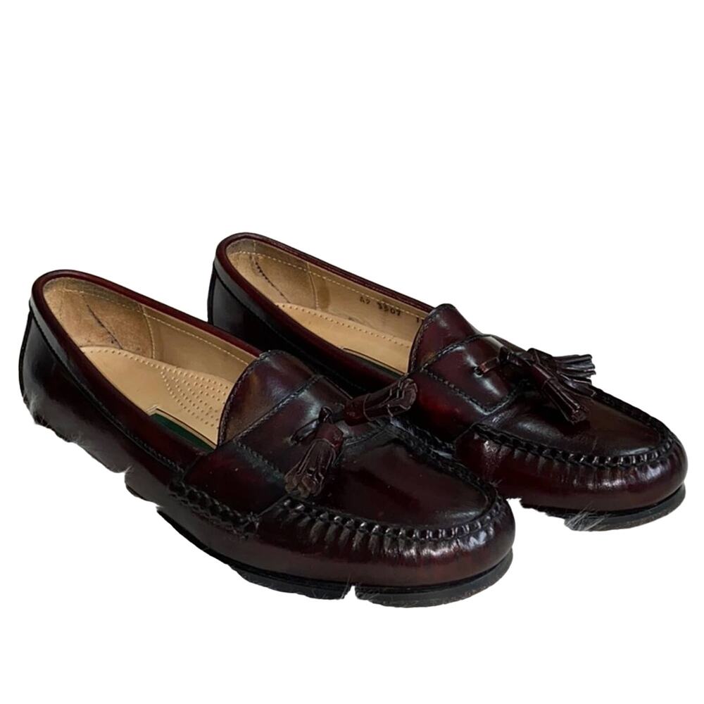 Cole Haan Leather Burgundy Maroon Loafers 10C